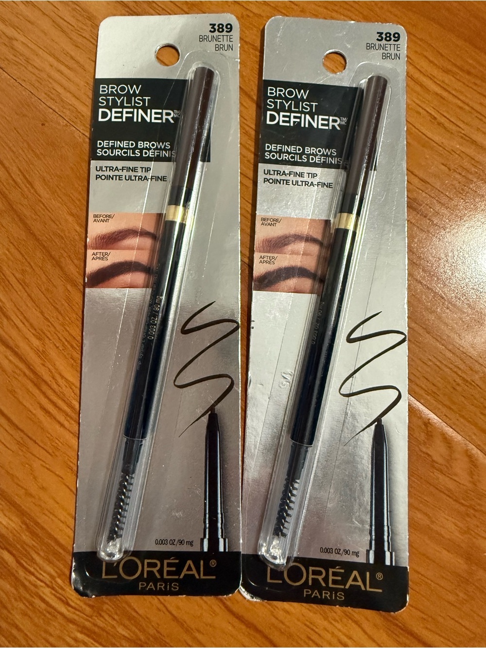 2pk L'Oréal Paris Brow Stylist Definer Ultra-Fine - Brunette